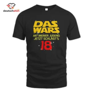 18 Geburtstag Bio T-Shirt – cooles Geburtstag Merch Geschenk getragen von Sophie Becker