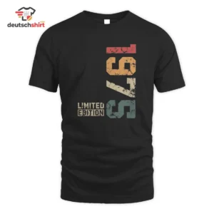 1975 Jahrgang Limited Edition Merch Bio T-Shirt getragen von Sarah Ne.