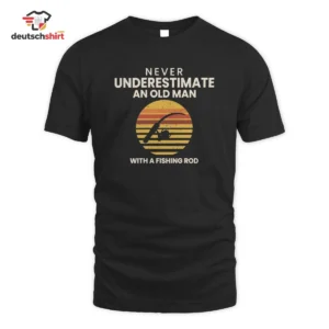 Angeln Geschenk Angler Papa Lustig: Bio T-Shirt für Väter getragen von Tobias R.