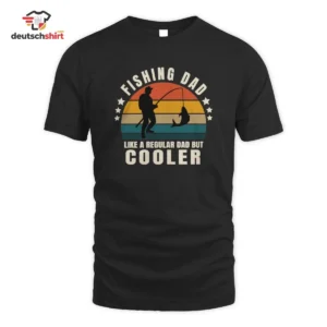 Angeln Papa Merch T-Shirt: Geschenk für den besten Vater getragen von Katharina M.