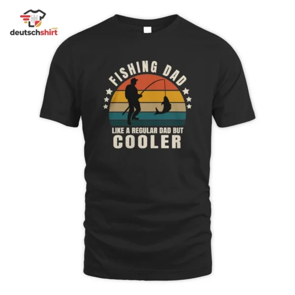 Angeln Papa Spruch für den besten Vater Bio T-Shirt