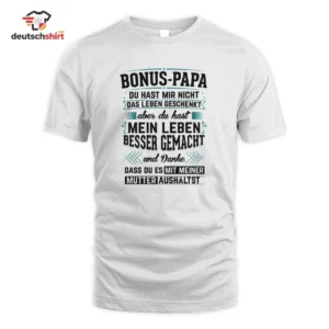Bonus Papa Merch – Bester Papa der Welt Bio T-Shirt getragen von Tim Schröder 14