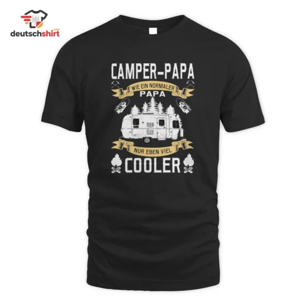 Camper-Papa - Wie ein normaler Papa, nur eben viel cooler Bio T-Shirt