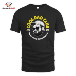Cool Dad Club Membership Never Expires Papa T-Shirt kaufen getragen von Jonas Müller