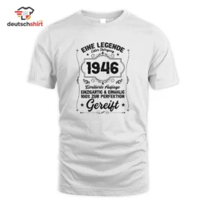 Eine Legende Jahrgang 1946 Merch: Retro Geburtstagsgeschenk getragen von Monika Weber