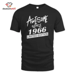 1966 Jahrgang Geburtstag Retro Merch: Awesome Since 1966 Shirt getragen von Julia Meyer