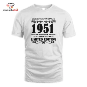 Legendary Since 1951 Geburtstagsgeschenk: Original Parts Bio getragen von Petra Lang