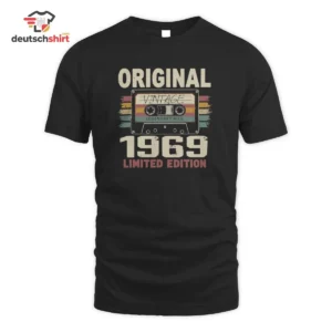 Original 1969 Limited Edition Kassette Bio T-Shirt getragen von Thomas Fischer