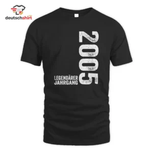 Legendärer Jahrgang 2005 T-Shirt: Geburtstag Geschenk getragen von Jan Wolf