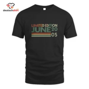 Juni 2005 Jahrgang 18. Geburtstag T-Shirt – Vintage Look getragen von Markus W.