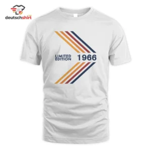 Limitierte Edition 1966 Vintage T-Shirt – Bio Geburtstag getragen von Katharina Fischer