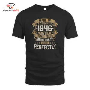 Jahrgang 1946 Merch Perfektes Geschenk zum 80. Geburtstag getragen von Anna Wa.