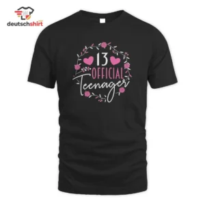 Offiziell Teenager 13 Jahre Bio T-Shirt zum 13. Geburtstag getragen von Anna W.