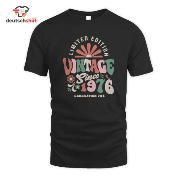 Vintage Limited Edition 1976 – Das perfekte Geburtstagsgeschenk für die Legende von 1976 Bio T-Shirt